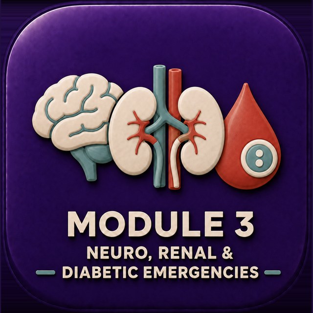 Module 3 — Neuro, renal and diabetic emergencies
